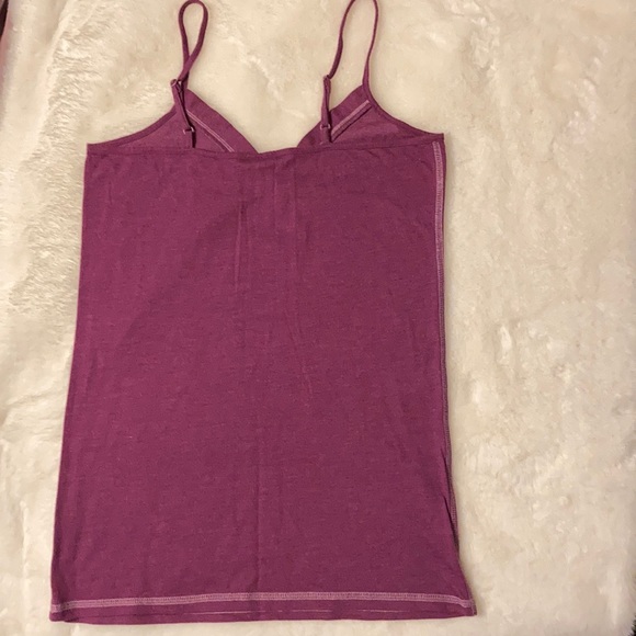 🌟 PINK V-neck Tank Top - Purple- M - Picture 2 of 8